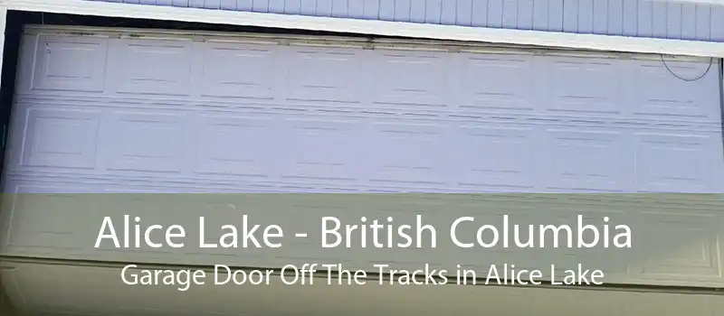 Alice Lake - British Columbia Garage Door Off The Tracks in Alice Lake
