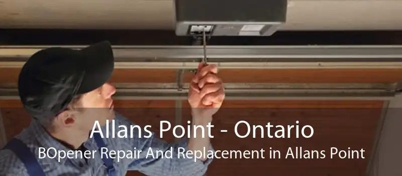 Allans Point - Ontario BOpener Repair And Replacement in Allans Point