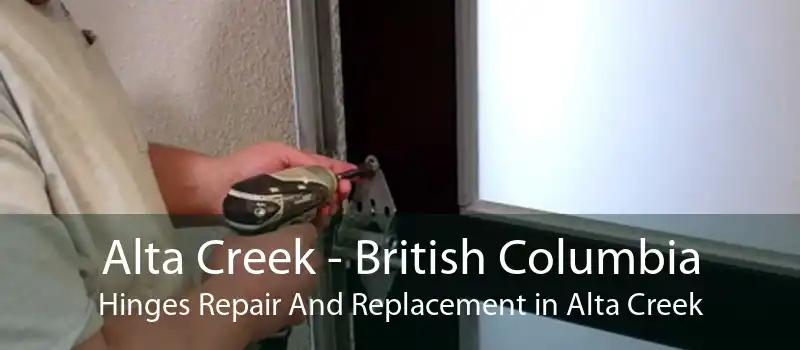 Alta Creek - British Columbia Hinges Repair And Replacement in Alta Creek