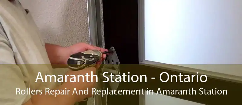 Amaranth Station - Ontario Rollers Repair And Replacement in Amaranth Station