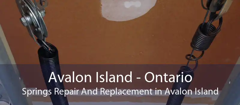 Avalon Island - Ontario Springs Repair And Replacement in Avalon Island