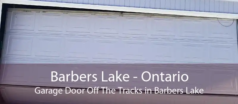 Barbers Lake - Ontario Garage Door Off The Tracks in Barbers Lake
