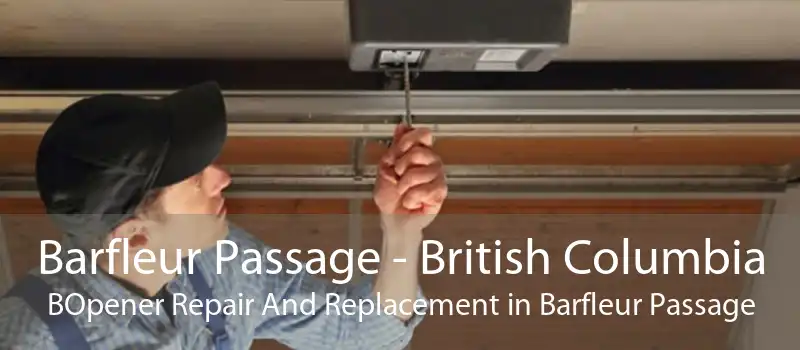 Barfleur Passage - British Columbia BOpener Repair And Replacement in Barfleur Passage
