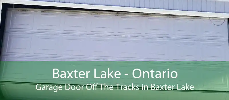 Baxter Lake - Ontario Garage Door Off The Tracks in Baxter Lake
