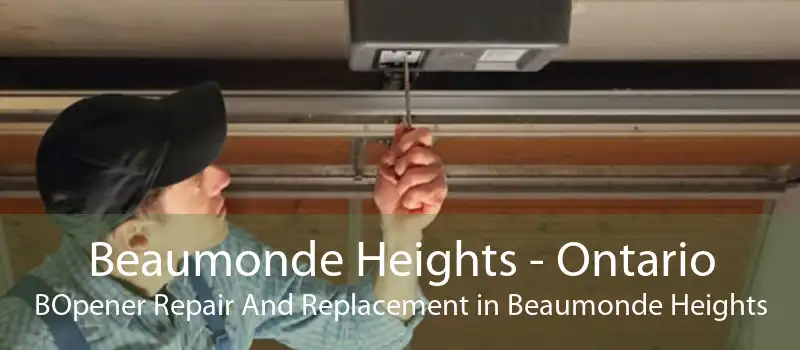 Beaumonde Heights - Ontario BOpener Repair And Replacement in Beaumonde Heights