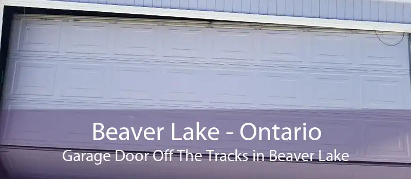 Beaver Lake - Ontario Garage Door Off The Tracks in Beaver Lake