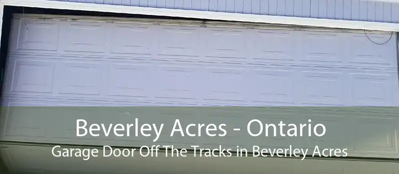 Beverley Acres - Ontario Garage Door Off The Tracks in Beverley Acres