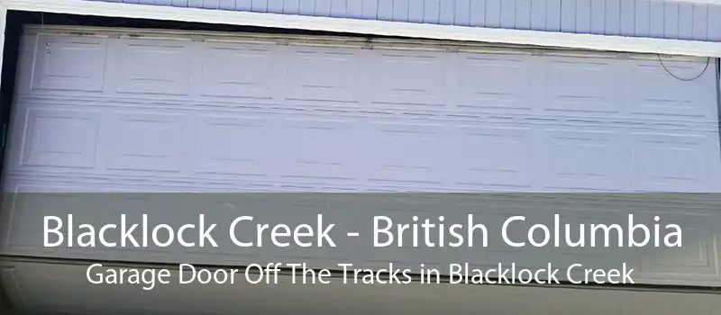 Blacklock Creek - British Columbia Garage Door Off The Tracks in Blacklock Creek