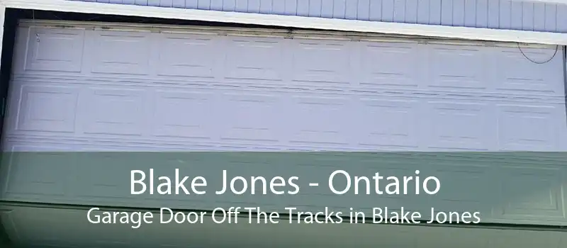 Blake Jones - Ontario Garage Door Off The Tracks in Blake Jones