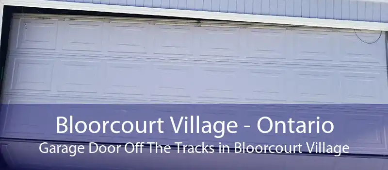 Bloorcourt Village - Ontario Garage Door Off The Tracks in Bloorcourt Village