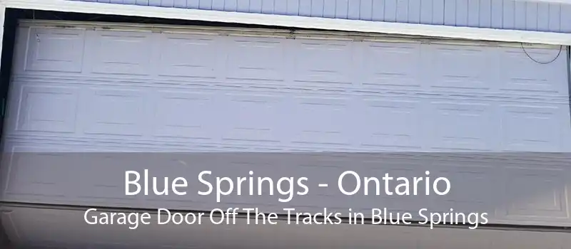 Blue Springs - Ontario Garage Door Off The Tracks in Blue Springs