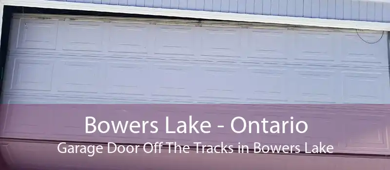 Bowers Lake - Ontario Garage Door Off The Tracks in Bowers Lake