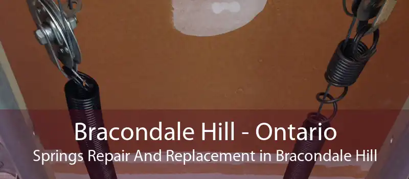 Bracondale Hill - Ontario Springs Repair And Replacement in Bracondale Hill
