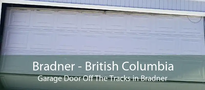 Bradner - British Columbia Garage Door Off The Tracks in Bradner