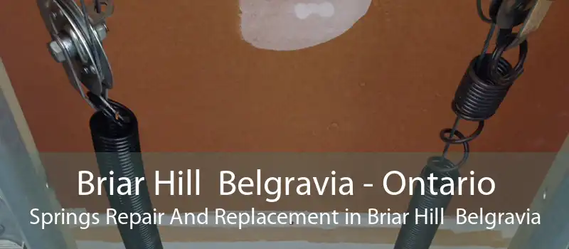 Briar Hill  Belgravia - Ontario Springs Repair And Replacement in Briar Hill  Belgravia