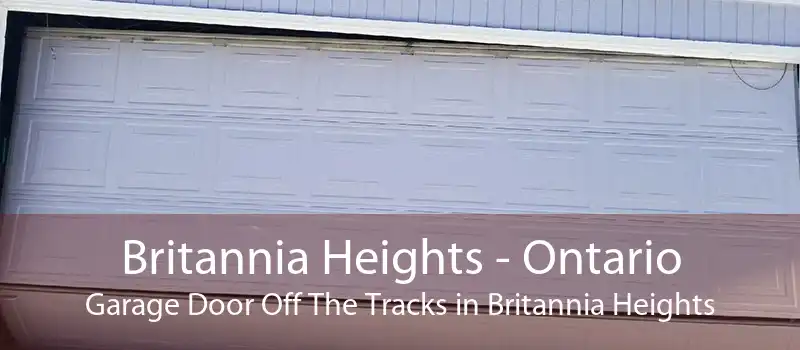 Britannia Heights - Ontario Garage Door Off The Tracks in Britannia Heights
