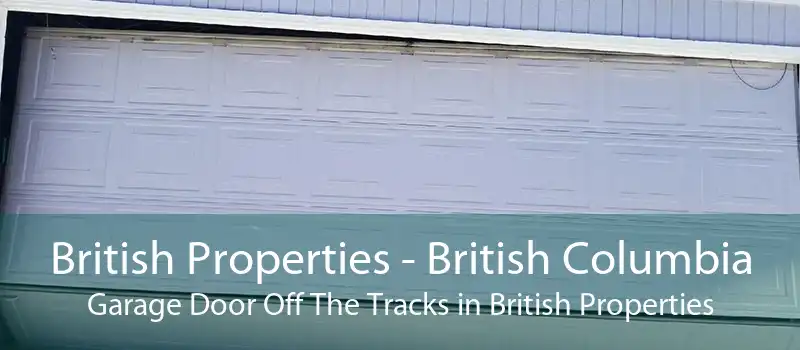 British Properties - British Columbia Garage Door Off The Tracks in British Properties