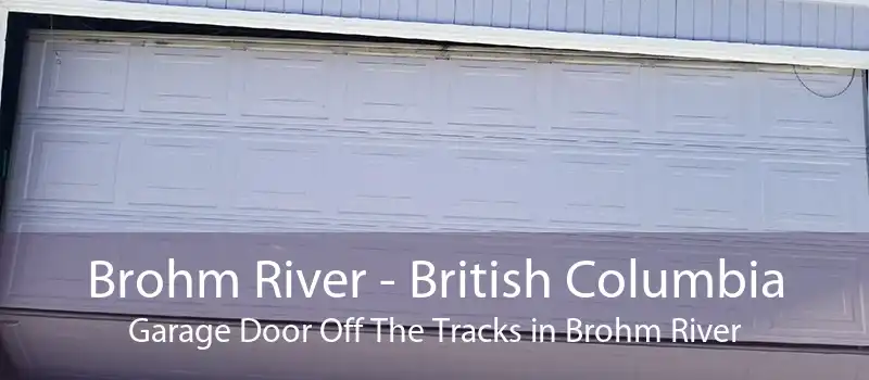 Brohm River - British Columbia Garage Door Off The Tracks in Brohm River