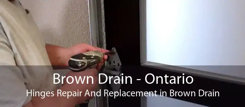 Brown Drain - Ontario Hinges Repair And Replacement in Brown Drain