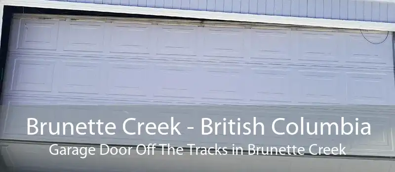 Brunette Creek - British Columbia Garage Door Off The Tracks in Brunette Creek