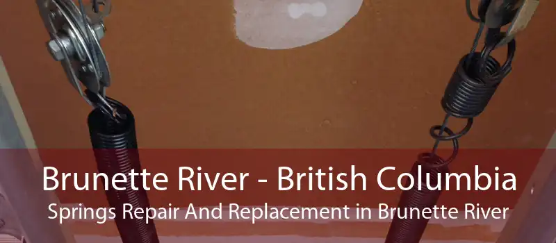 Brunette River - British Columbia Springs Repair And Replacement in Brunette River