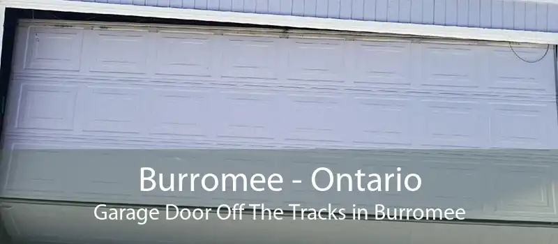 Burromee - Ontario Garage Door Off The Tracks in Burromee