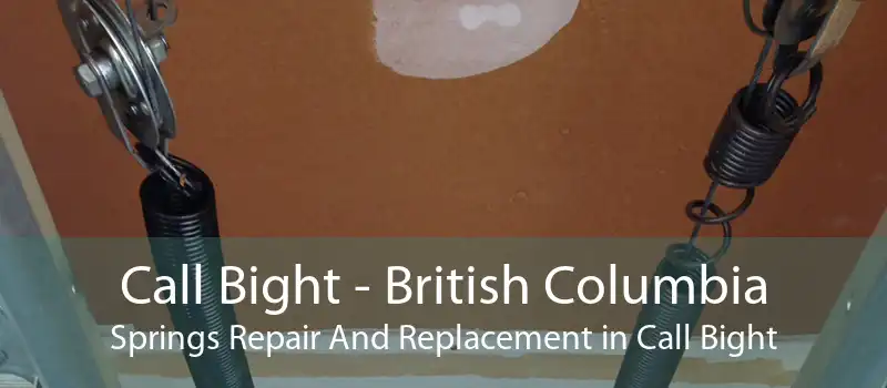 Call Bight - British Columbia Springs Repair And Replacement in Call Bight