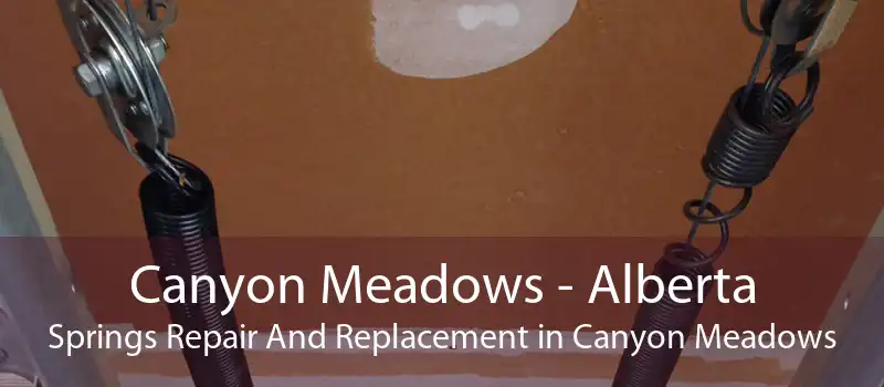 Canyon Meadows - Alberta Springs Repair And Replacement in Canyon Meadows