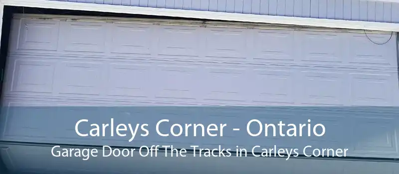 Carleys Corner - Ontario Garage Door Off The Tracks in Carleys Corner