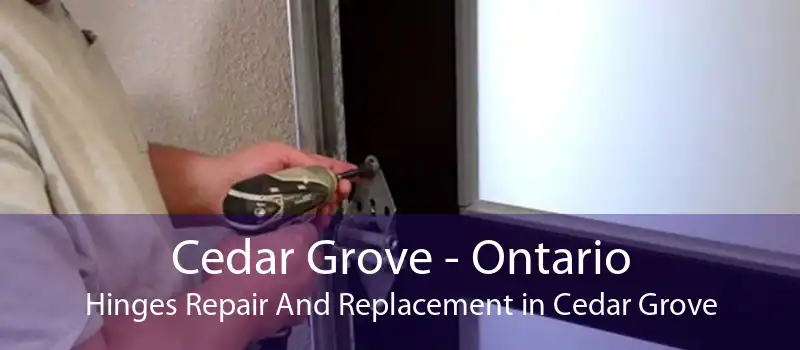 Cedar Grove - Ontario Hinges Repair And Replacement in Cedar Grove