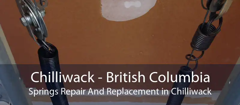 Chilliwack - British Columbia Springs Repair And Replacement in Chilliwack