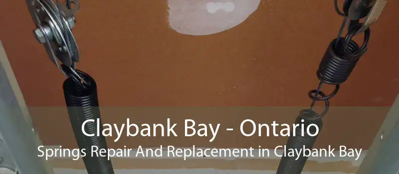 Claybank Bay - Ontario Springs Repair And Replacement in Claybank Bay
