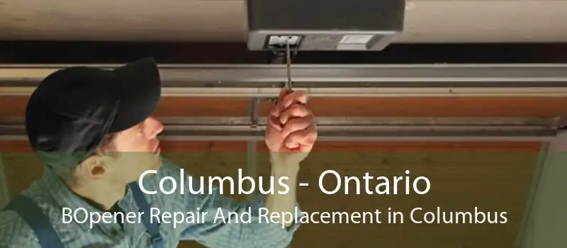 Columbus - Ontario BOpener Repair And Replacement in Columbus