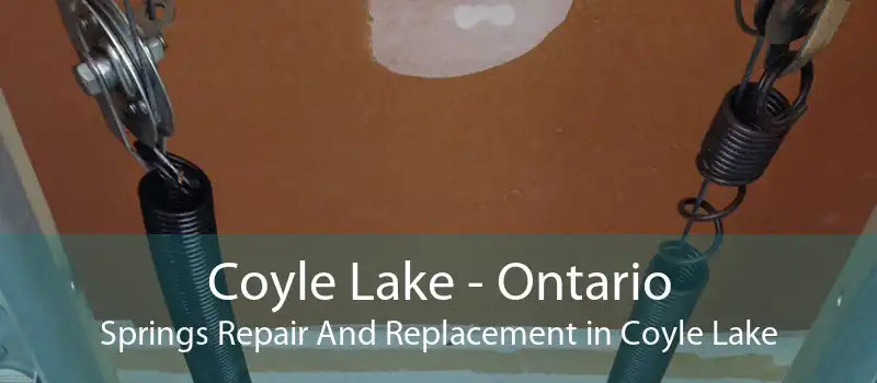 Coyle Lake - Ontario Springs Repair And Replacement in Coyle Lake