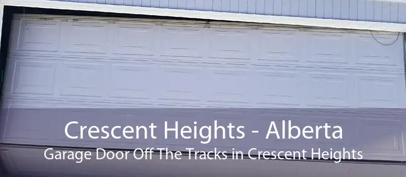 Crescent Heights - Alberta Garage Door Off The Tracks in Crescent Heights