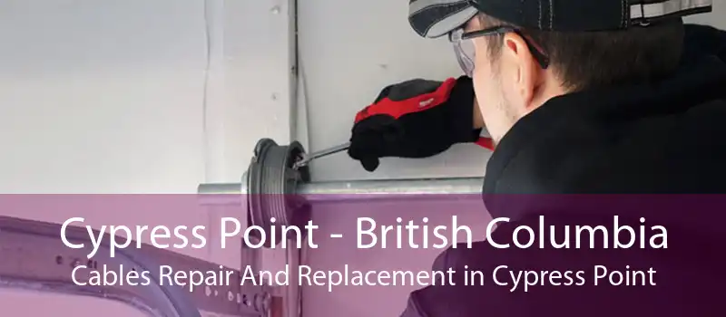 Cypress Point - British Columbia Cables Repair And Replacement in Cypress Point