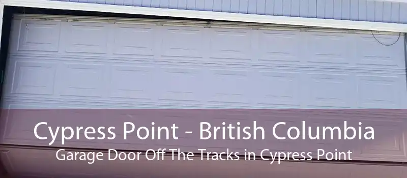 Cypress Point - British Columbia Garage Door Off The Tracks in Cypress Point