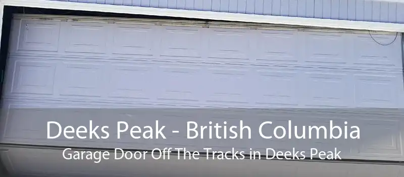 Deeks Peak - British Columbia Garage Door Off The Tracks in Deeks Peak
