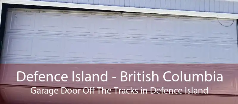 Defence Island - British Columbia Garage Door Off The Tracks in Defence Island