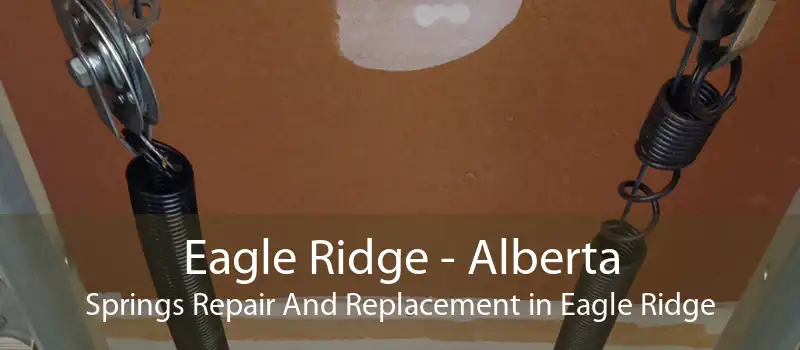 Eagle Ridge - Alberta Springs Repair And Replacement in Eagle Ridge