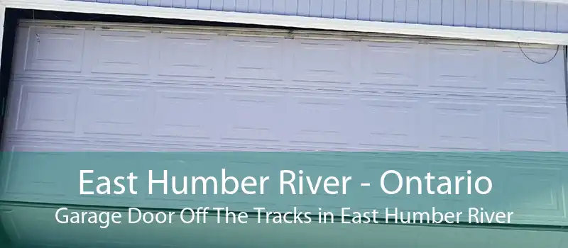 East Humber River - Ontario Garage Door Off The Tracks in East Humber River