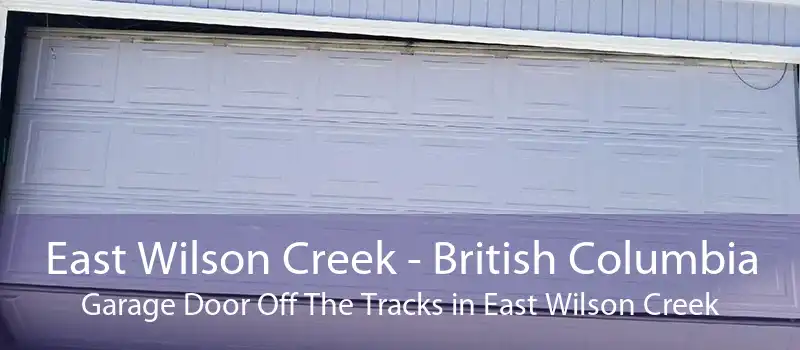 East Wilson Creek - British Columbia Garage Door Off The Tracks in East Wilson Creek