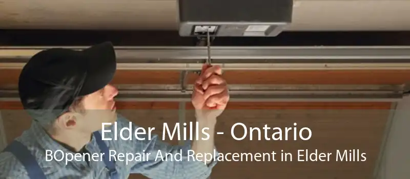 Elder Mills - Ontario BOpener Repair And Replacement in Elder Mills