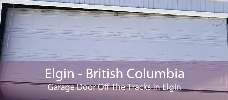 Elgin - British Columbia Garage Door Off The Tracks in Elgin