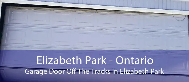 Elizabeth Park - Ontario Garage Door Off The Tracks in Elizabeth Park