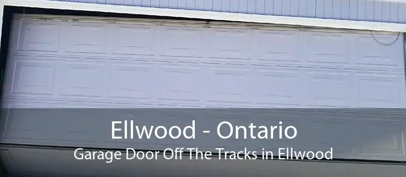 Ellwood - Ontario Garage Door Off The Tracks in Ellwood