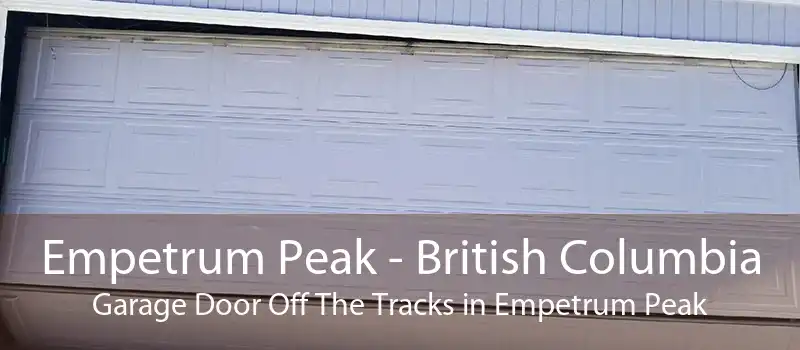 Empetrum Peak - British Columbia Garage Door Off The Tracks in Empetrum Peak