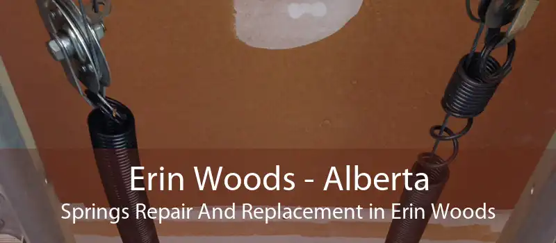 Erin Woods - Alberta Springs Repair And Replacement in Erin Woods