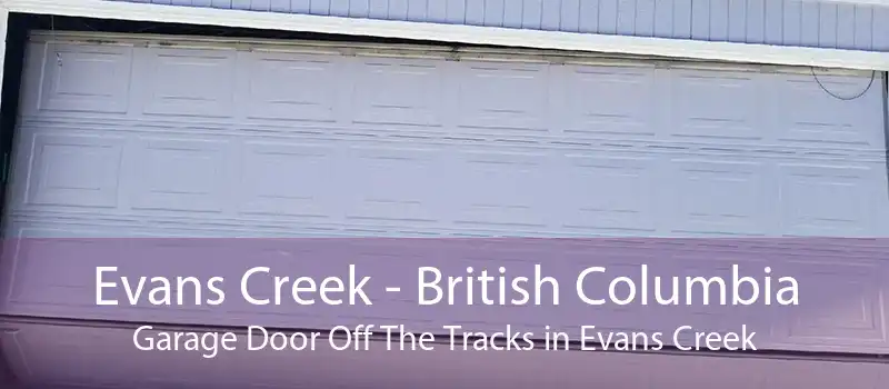 Evans Creek - British Columbia Garage Door Off The Tracks in Evans Creek