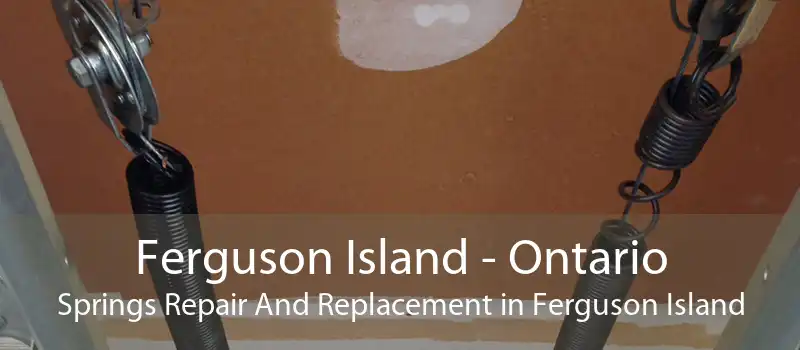Ferguson Island - Ontario Springs Repair And Replacement in Ferguson Island